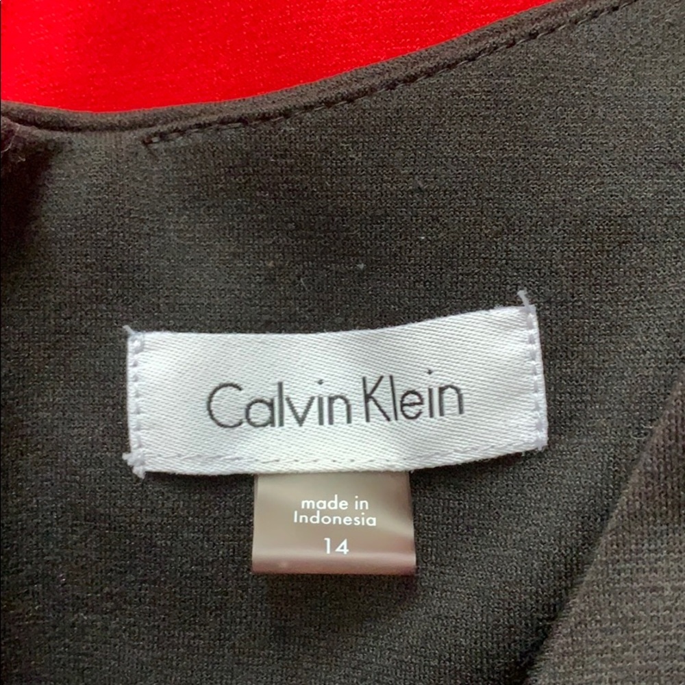 Calvin Klein fit and flare dress